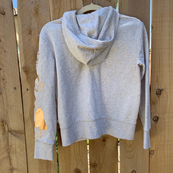 Gap X Disney Girls XL Beige Daisy GOLD SLEEVES - Picture 4 of 6